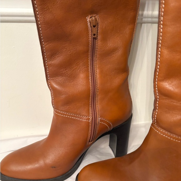 See by Chloe knee high boots size 37.5 or 7 US excellent condition brown leather - Picture 7 of 15